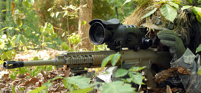 Del cerrojo al semiautomatico. el nuevo fusil para francotirador derivado del stoner  fue Hecho para pegar 160