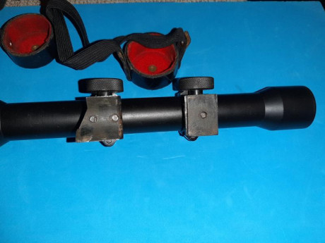 Vendo visor TPYCEA. Buen estado, lente perfecta con gran claridad.Tiene sus anillas , monturas y protector 01
