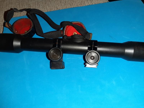 Vendo visor TPYCEA. Buen estado, lente perfecta con gran claridad.Tiene sus anillas , monturas y protector 11