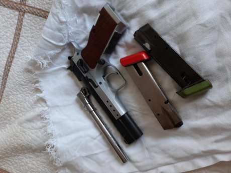 Vendo Tamfoglio limited con dos cañones 5 y 6" . En 500 euros. Con dos cargadores. 00