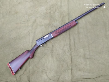 Saludos
Vendo Browning Auto 5 12/70 de 1962 en buen estado.

El guardamanos es nuevo y la culata ha sido 02