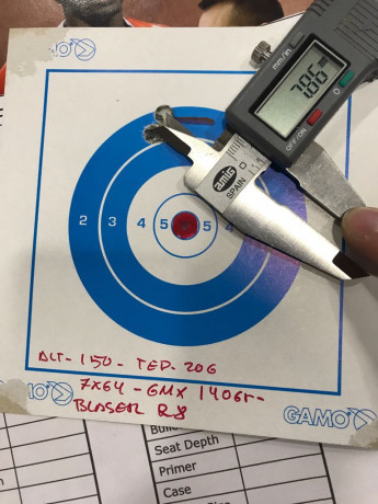 ¿Nos animamos a mostrar blancos de nuestros rifles de caza habituales? Con la munición que habitualmente 41