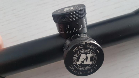 Vendo Visor de la prestigiosa marca Smith and Bender de 10×42, retícula mil dot,  muy luminoso,  tiene 31