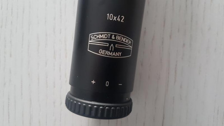 Vendo Visor de la prestigiosa marca Smith and Bender de 10×42, retícula mil dot,  muy luminoso,  tiene 61