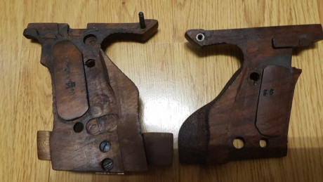 Hola.

Vendo cacha diestra en muy buen estado para unique des 69

Viene marcada con un 38 en el interior, 01