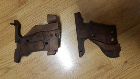 Hola.

Vendo cacha diestra en muy buen estado para unique des 69

Viene marcada con un 38 en el interior, 00