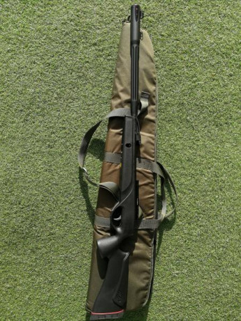 Buenos días , me permito hacer una breve reseña de esta GAMO. 
Carabina de calibre 5.5 muy ligera ,2,7 02