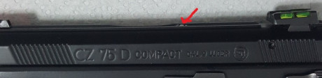   ***CAMBIADA***
***Cambiada, gracias a todos por el interés***   

Vendo CZ 75 D Compact, conocida también 60