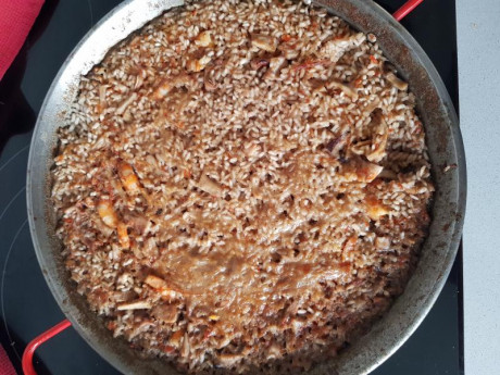 Hoy para comer acelgas hervidas y chuletón de vaca gallega vieja con seis semanas de maduración en cámara 00