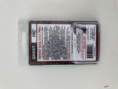 En  VENTA   CONECTOR  marca  GHOST  modelo  PRO  para  GLOCK  modelos  42/43/43X/48 .

Estado:  NUEVO 01