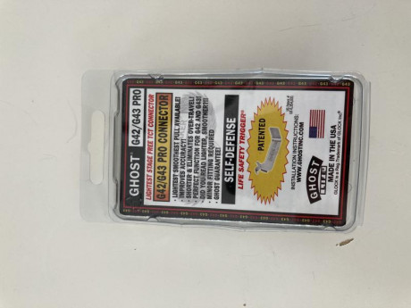 En  VENTA   CONECTOR  marca  GHOST  modelo  PRO  para  GLOCK  modelos  42/43/43X/48 .

Estado:  NUEVO 00