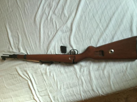 Hola, vendo mi carabina del calibre 22 lr , replica del kar 98; marca norinco.
El arma se encuentra en 01