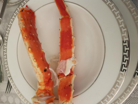 Hoy para comer acelgas hervidas y chuletón de vaca gallega vieja con seis semanas de maduración en cámara 70