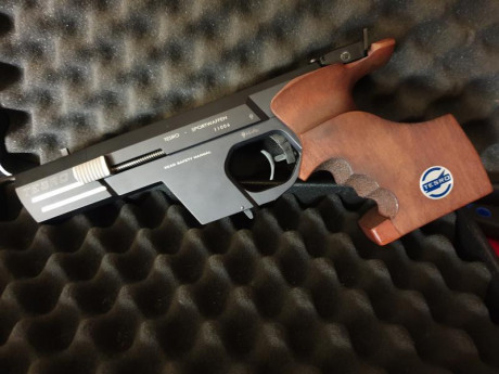 :homer: Buenas, vendo pistola tesro ts22 2 por no renovar, muy cuidada y en buen estado dos cargadores, 02