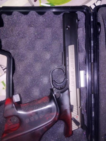 VENDIDA  Hammerli X Esse sport de 6" calibre 22 L. r. 
Ideal para iniciarse y subir a segunda, con 00