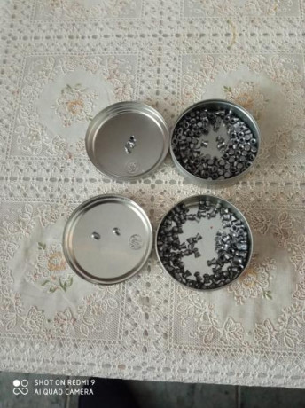 Es la primera vez que uso de pellets Gamo, me regalaron unas cajas en 5.5, Match y Hunter y como siempre 50