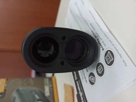 Buenas noches, se vende telémetro Bushnell Scout Arc 1000 . Tiene inclinómetro para corregir la distancia 21