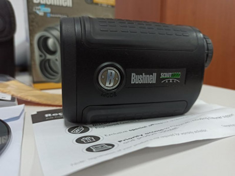 Buenas noches, se vende telémetro Bushnell Scout Arc 1000 . Tiene inclinómetro para corregir la distancia 32