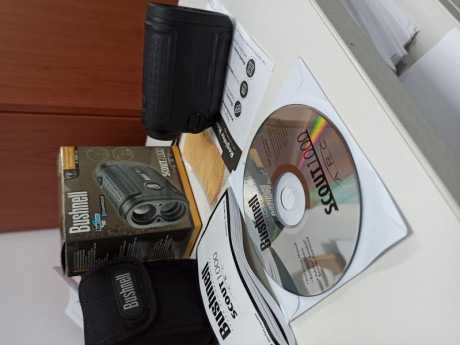 Buenas noches, se vende telémetro Bushnell Scout Arc 1000 . Tiene inclinómetro para corregir la distancia 40