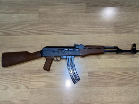 Vendo AK 47 calibre 22. Marca Alder Jager modelo AP80. 

La mejor copia del AK 47 en calibre 22, la más 00
