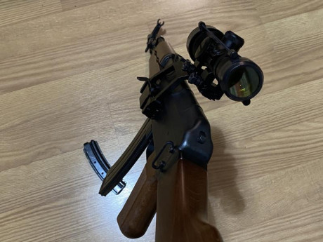  Vendo AK 47 calibre 22. Marca Alder Jager modelo AP80. 

La mejor copia del AK 47 en calibre 22, la más 10