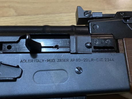  Vendo AK 47 calibre 22. Marca Alder Jager modelo AP80. 

La mejor copia del AK 47 en calibre 22, la más 50