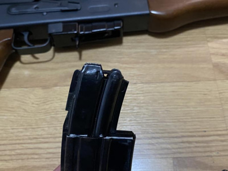  Vendo AK 47 calibre 22. Marca Alder Jager modelo AP80. 

La mejor copia del AK 47 en calibre 22, la más 80