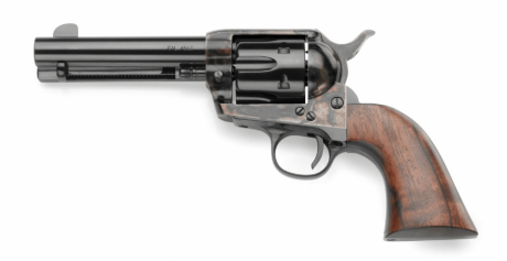 Tengo un revolver Uberti Peacemaker Evil Roy del 45 Long Colt cañon 4 3/4 y otro Uberti Peacemaker del 01