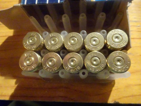 Muy buenas.

¡¡¡Chollo!!!,Vendidas las 200 vainas calibre .45 ACP de la marca PPU con un solo tiro, pasadas 02