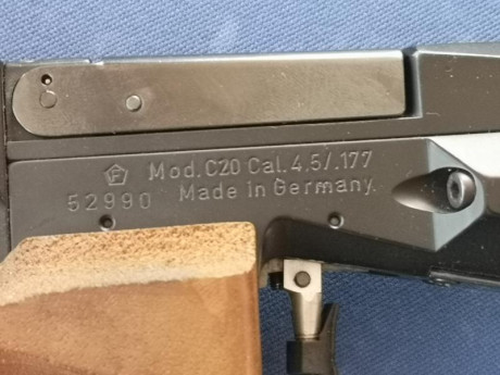 Vendo esta extraordinaria pistola de CO2 de competicion olímpica. Se trata del tercer modelo, mejorando 41