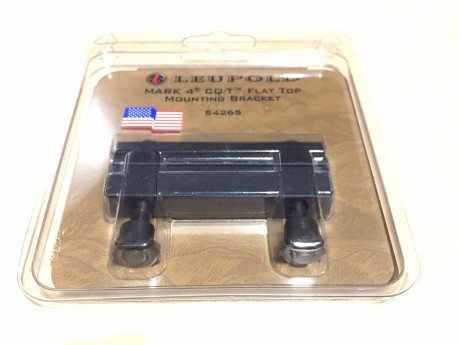 Oferta, accesorios armas largas:
 
Soporte Leupold MarK 4 CQ/T 15 euros portes península incluidos. 
Esta 00