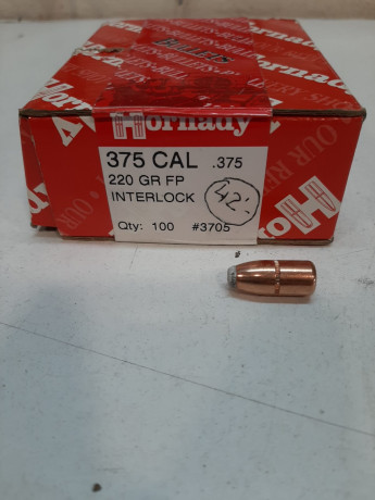 Pues eso, busco puntas ligeras del 375 h&h. 
Vainas encontradas. 
Muchas gracias. 91