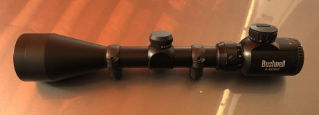 Usado muy poco. Vendo con anillas Leupold QR 1 pulgada.

Nitidez y claridad extraordinarias.

Con retícula 00