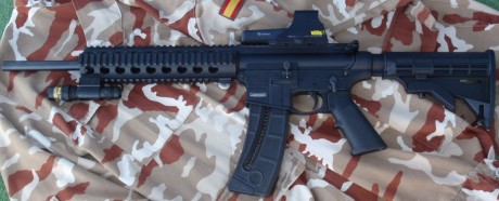 Hola a todos.
Voy a comprar en breve una carabina Smith & Wesson MP15 .22 LR y tenía pensado adquirirla 101