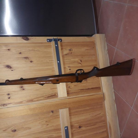 Vendo Rifle Santa Barbara 308W. (7.62×51) Interesados contactar por whatsapp. 607164084. Precio 400€  02