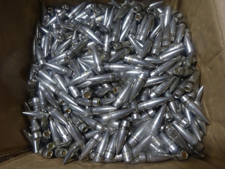 Buenas noches.

Vendidas todas las puntas FMJ del calibre .30 y 147 grains procedentes de recuperación 00