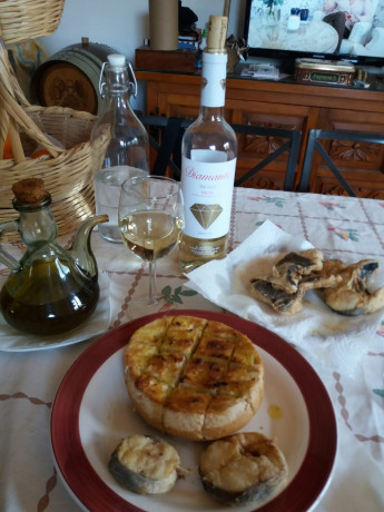 Hoy para comer acelgas hervidas y chuletón de vaca gallega vieja con seis semanas de maduración en cámara 20