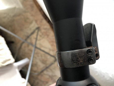 Buenas compañeros.
Hoy he ido a coger el visor y me he llevado la sorpresa de que las anillas están oxidadas.
El 10