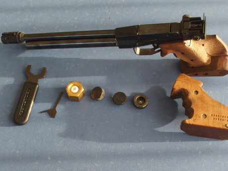 Vendo esta extraordinaria pistola de CO2 de competicion olímpica. Se trata del tercer modelo, mejorando 100