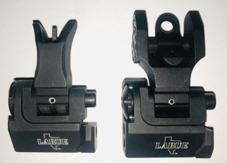 Se venden estas excelentes miras abatibles del prestigioso fabricante americano LARUE TACTICAL (fabricadas 02