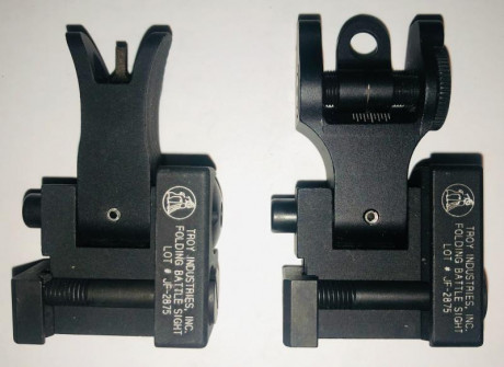Se venden estas excelentes miras abatibles del prestigioso fabricante americano LARUE TACTICAL (fabricadas 01