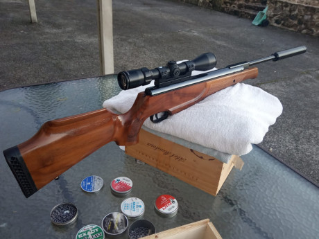 Bueno, para animar el foro un poco, propongo colgar fotos de dianas y arma usada para ello, pudiendo ser 41