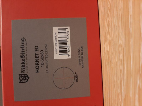 Vendo el visor por comprarme otro. Este es demasiado visor para las distancias que yo tiro. No hace ni 01