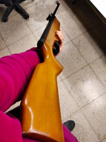 Hola, vendo esta bonita Norica 56 calibre 4,5 en muy buen estado como se puede ver en las fotos, sin nada 22