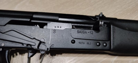Vendo Saiga 12 en perfecto estado... Lleva mucho tiempo en el armero parada. Y como la mayoria poquisimos 41
