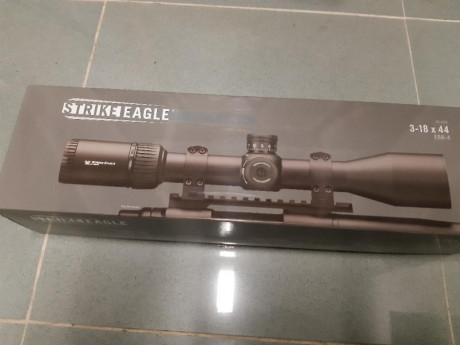 vendo visor vortex strike eagle 3-18x44 retícula tactica EBR iluminada. Marca los moa . Perfecta para 02