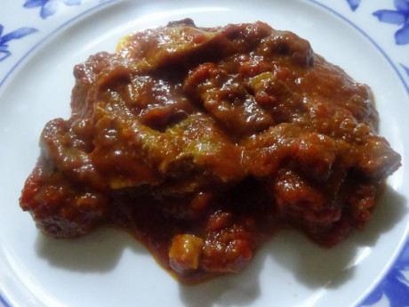 Hoy para comer acelgas hervidas y chuletón de vaca gallega vieja con seis semanas de maduración en cámara 11