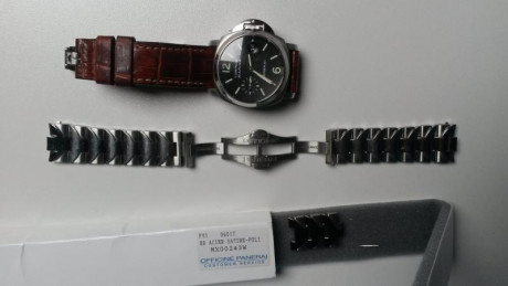 Vendo brazalete Panerai para reloj de 40mm, sirve para el modelo  048, 049, 050 y supongo que los actuales 01