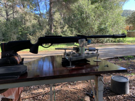 Bueno, para animar el foro un poco, propongo colgar fotos de dianas y arma usada para ello, pudiendo ser 170