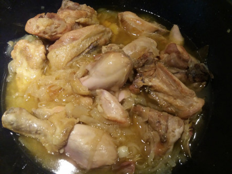 Hoy para comer acelgas hervidas y chuletón de vaca gallega vieja con seis semanas de maduración en cámara 120